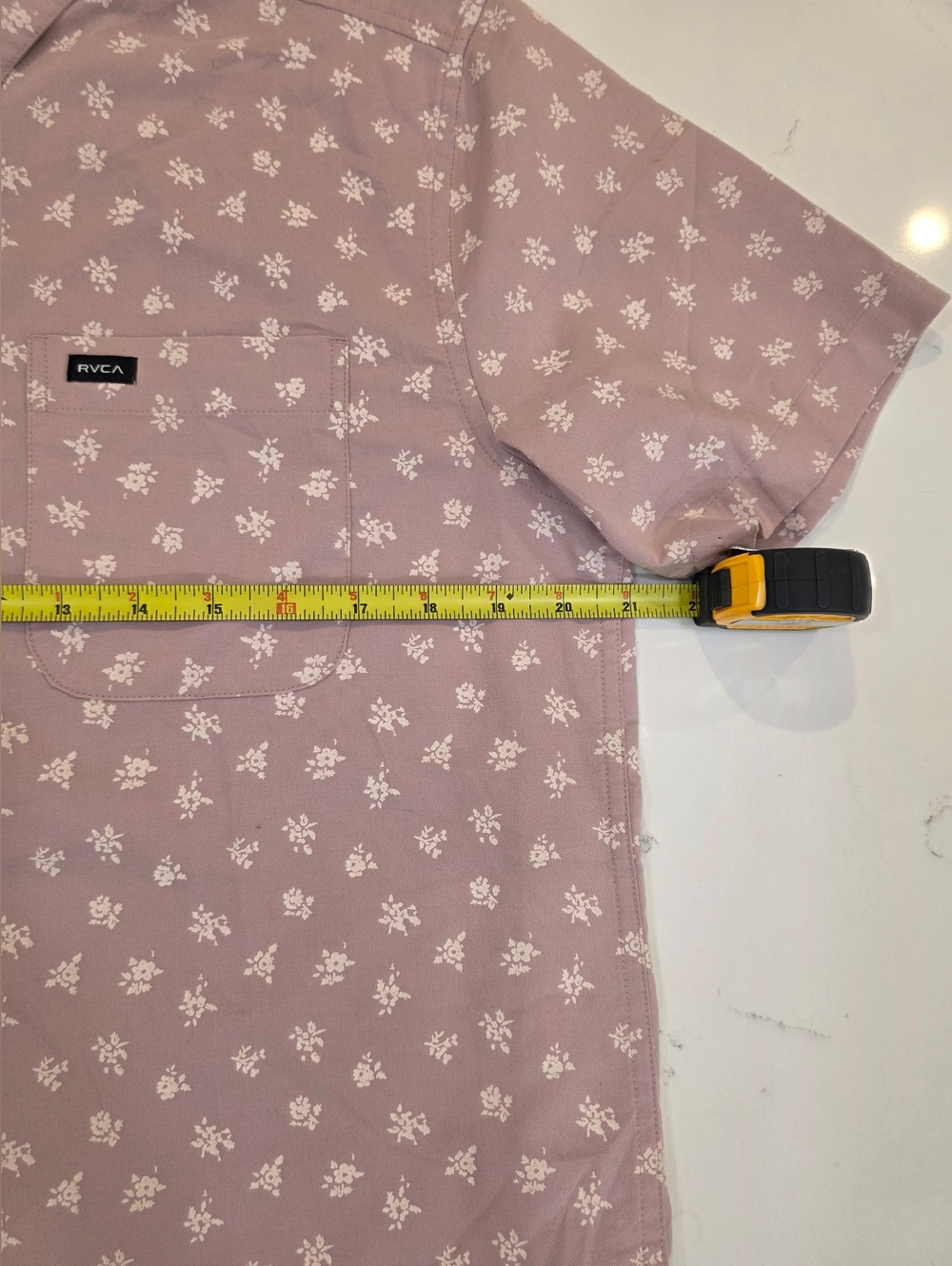 RVCA Men's That'll Do Print Short Sleeve Shirt Size M -Item 134 - Picture 6 of 9